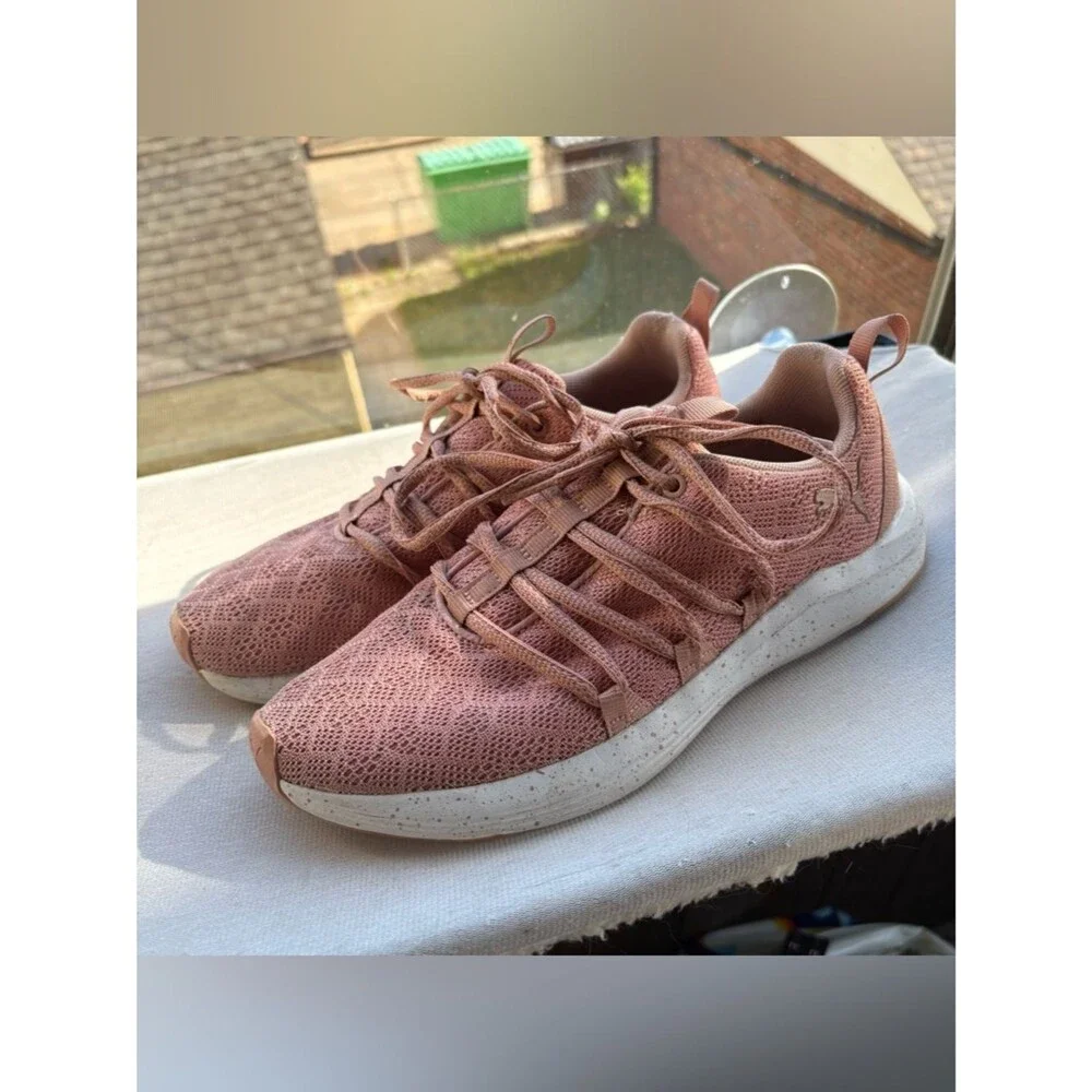 Puma Women's Knit Lace-Up Sneakers - Rose Taupe